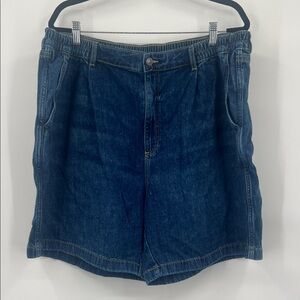 Aerie Dark Blue Jean Shorts for Men